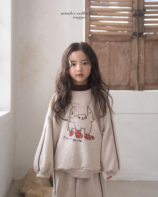 cat boots休閒衛衣｜2COLORS 