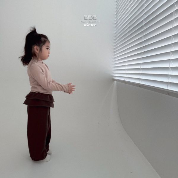 可拆式雙層綁帶長褲｜2COLORS 