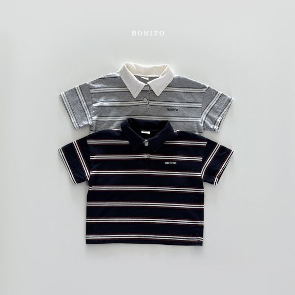 品牌翻領polo上衣｜2COLORS 