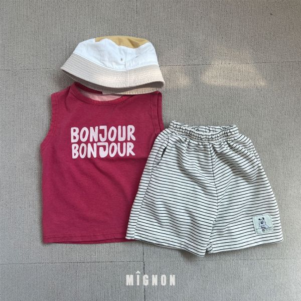 BONJOU無袖背心｜2COLORS 