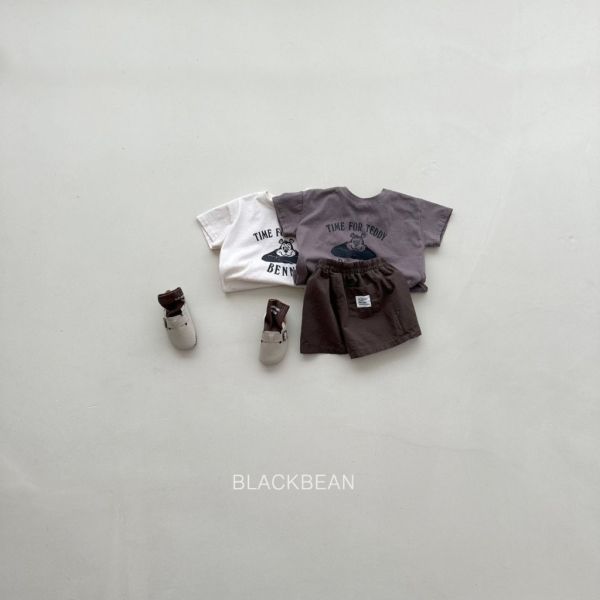 TEDDY短TEE｜2COLORS 