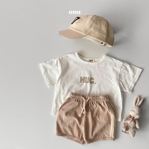 HUG.短TEE｜3COLORS 