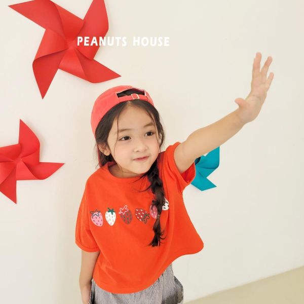 PEANUTS｜草莓短TEE 
