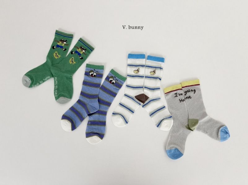 banana透氣襪襪組(4入)｜SET 