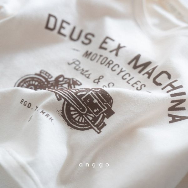 MACHINA棉質短TEE｜2COLORS 