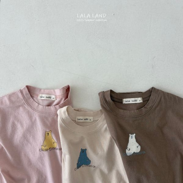 北極熊短TEE｜3COLORS 