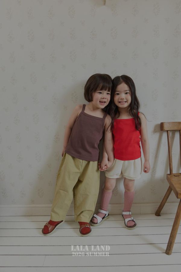 LALALAND｜素色吊帶背心 