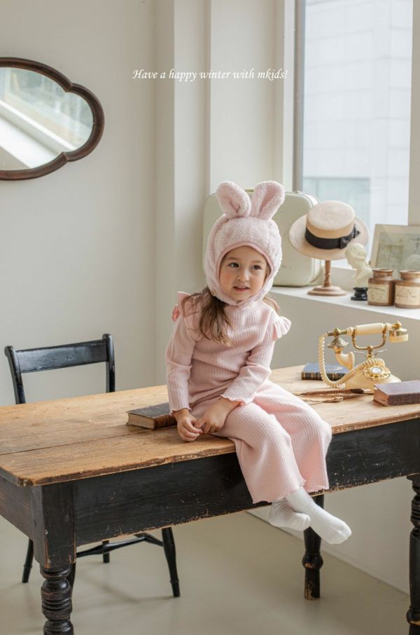 柔絨造型保暖帽｜7COLORS 