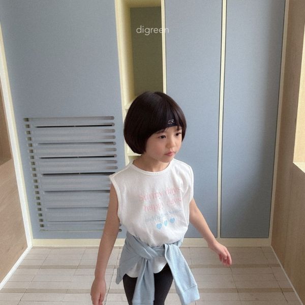 Sunny days寬版背心｜2COLORS 