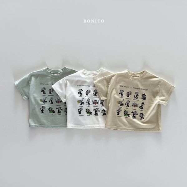 小黑貓塗鴉短TEE｜3COLORS 