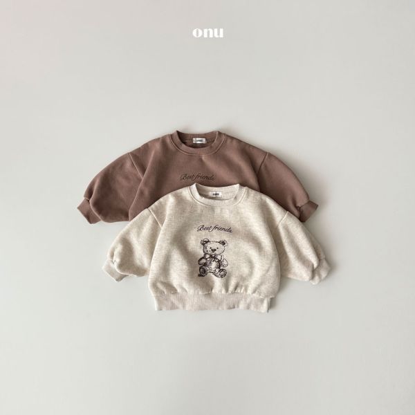 泰迪熊休閒衛衣｜2COLORS 