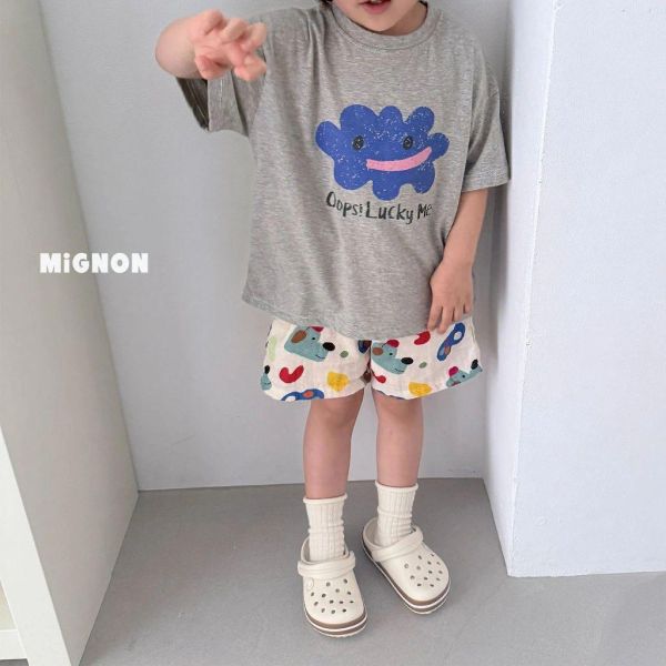 MIGNON｜調色盤短褲 