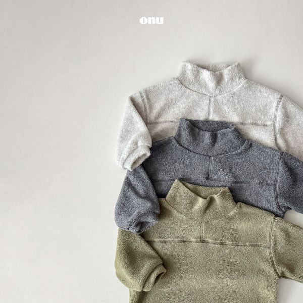 立領加絨衛衣｜3COLORS 