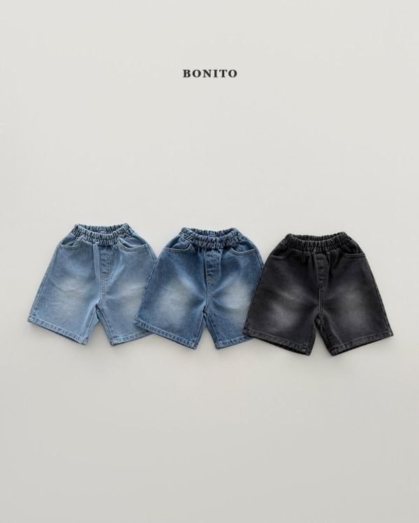 BONITO｜刷色丹寧褲 