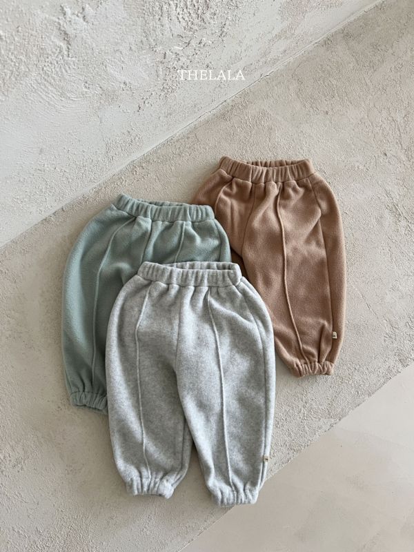 軟毛舒適衛褲(可配成套)｜3COLORS 