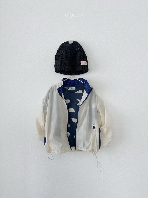 DIGREEN｜幾何圖棉質短TEE 