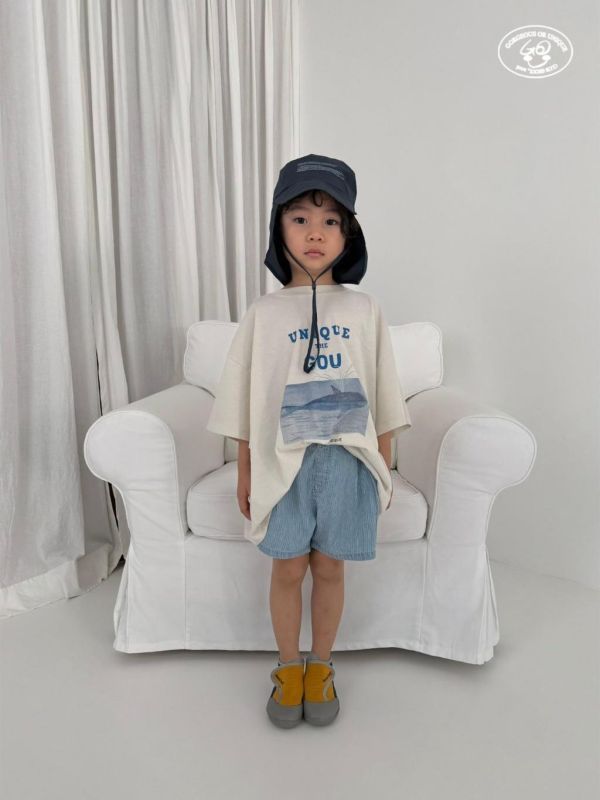 GOU｜鯊魚印花短TEE (自留) 