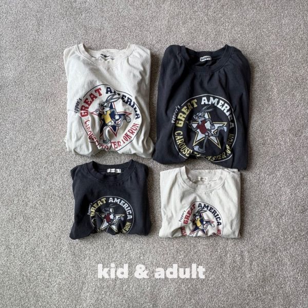 親子款 Bunny短TEE｜2COLORS 