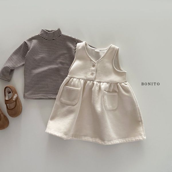 背心式小洋裝｜3COLORS 