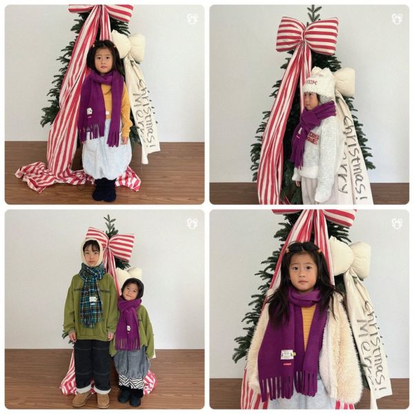 柔軟舒適圍巾｜6COLORS 