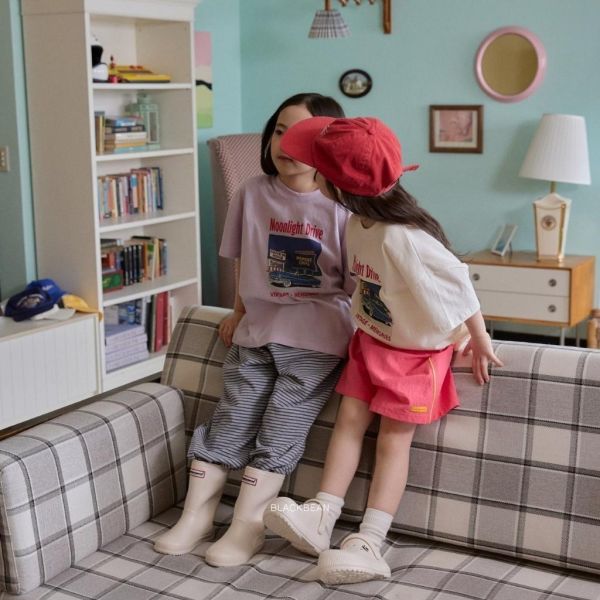 BLACKBEAN｜側線條短褲 