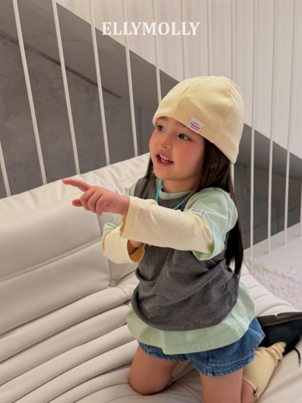 ELLYMOLLY｜小標基礎背心 