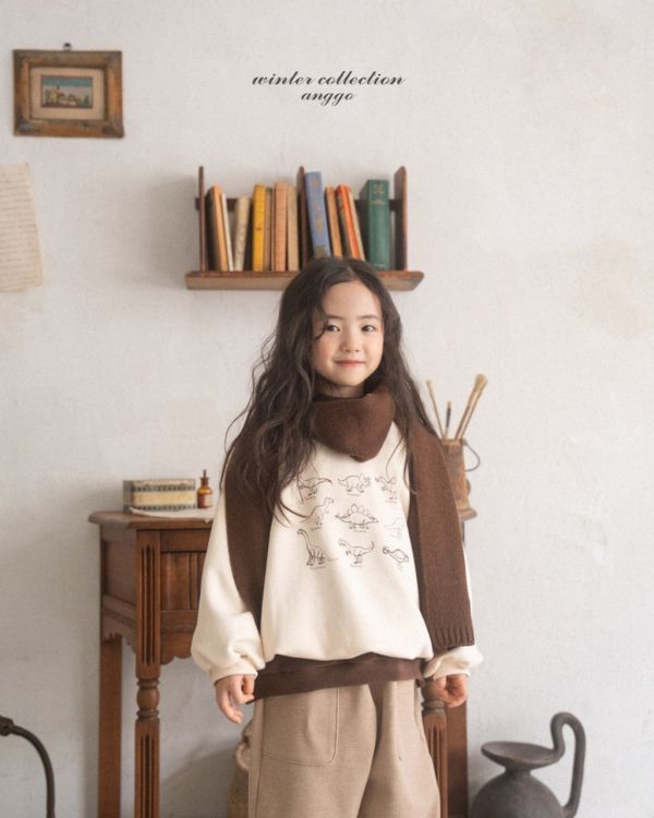 恐龍圖鑑衛衣｜2COLORS 