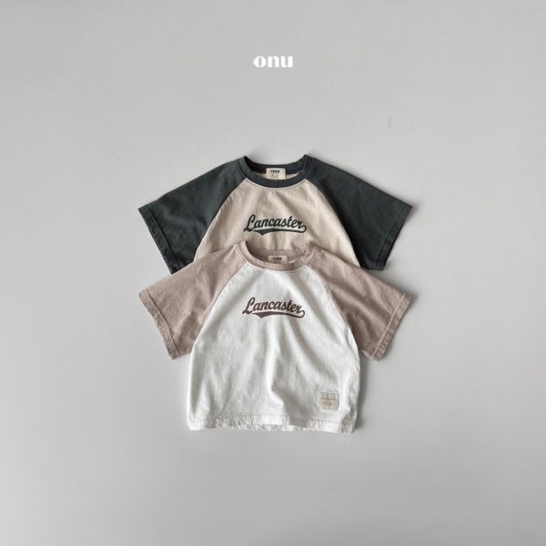 棒球寬鬆短TEE｜2COLORS 