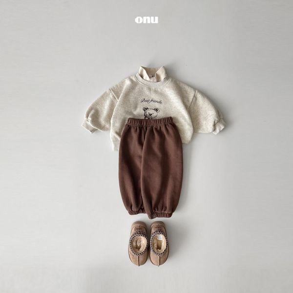 泰迪熊休閒衛衣｜2COLORS 