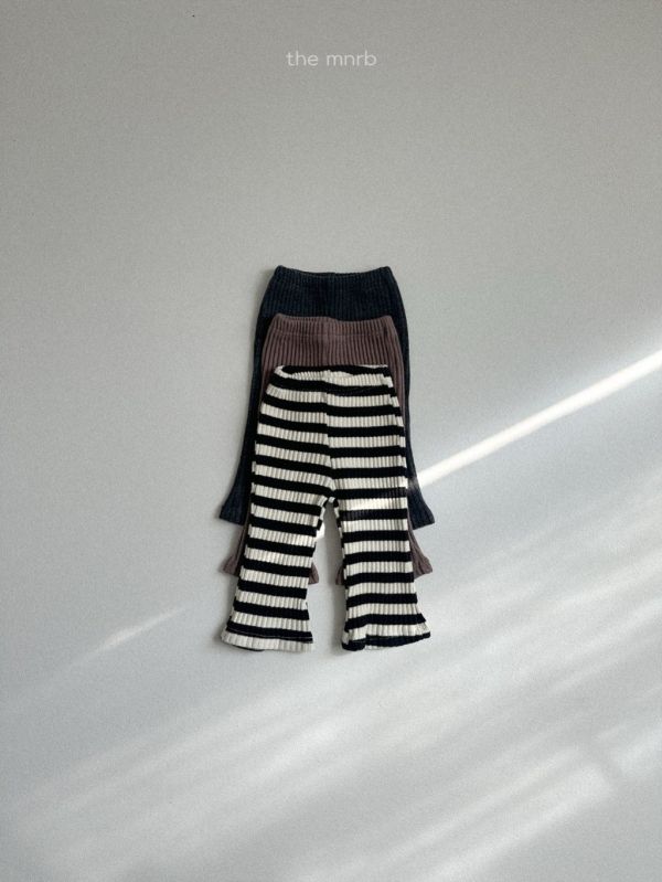 時髦微喇針織褲｜3COLORS 