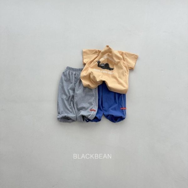 BLACKBEAN｜側線條休閒褲 