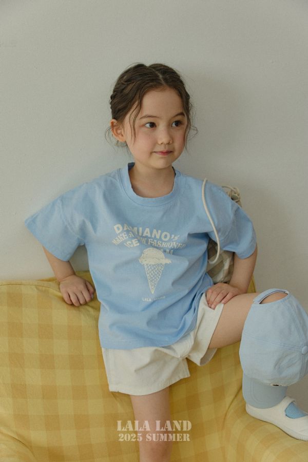 冰淇淋短TEE｜2COLORS 
