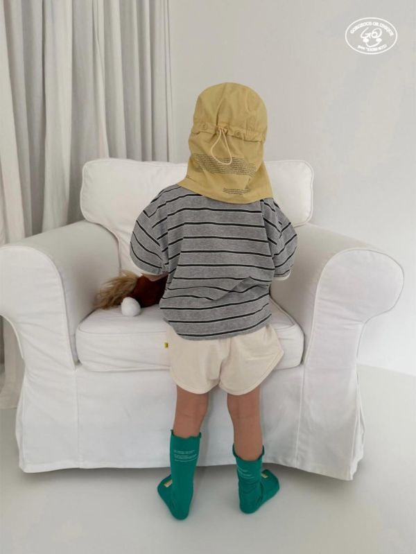 GOU｜條紋休閒短TEE 