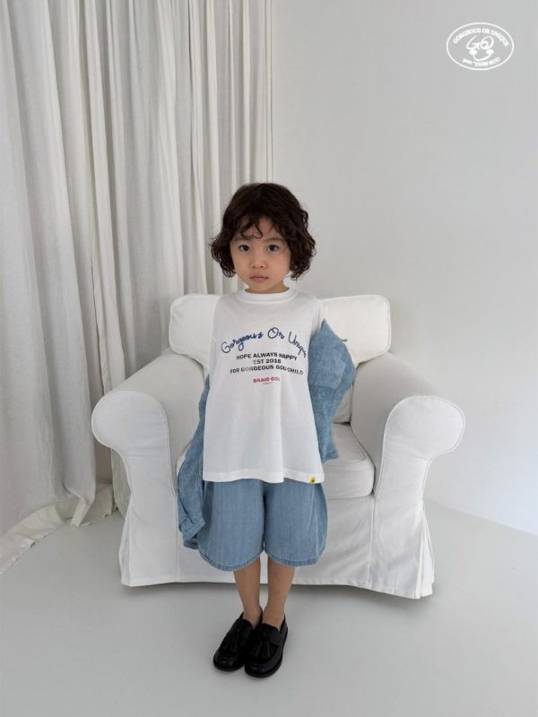 GOU｜親子款 字母短TEE 