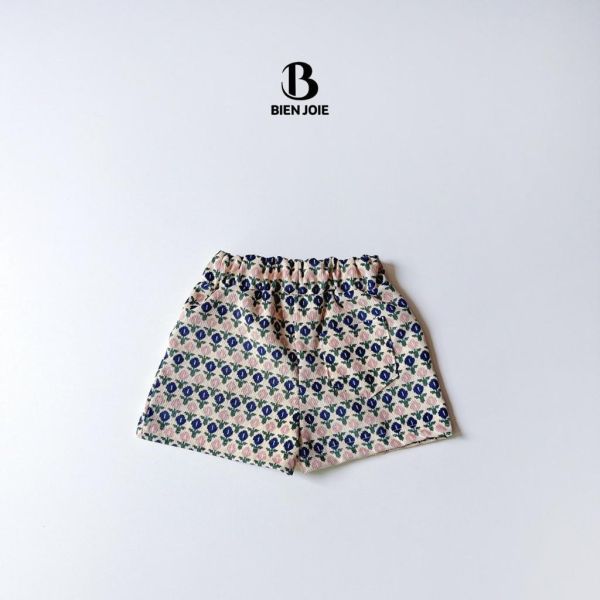 BIENJOIE ｜小花圖騰短褲 