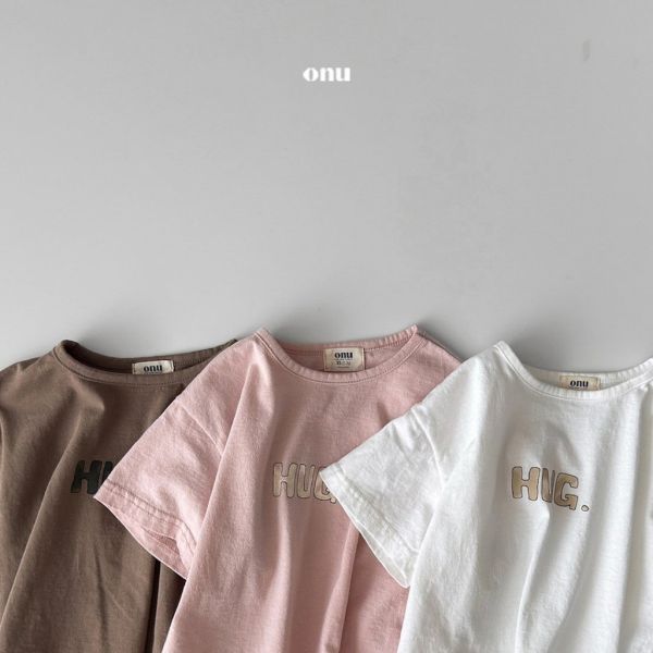 HUG.短TEE｜3COLORS 