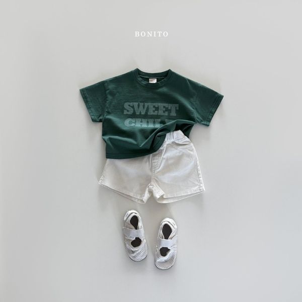 SWEET CHILD字母短TEE｜2COLORS 