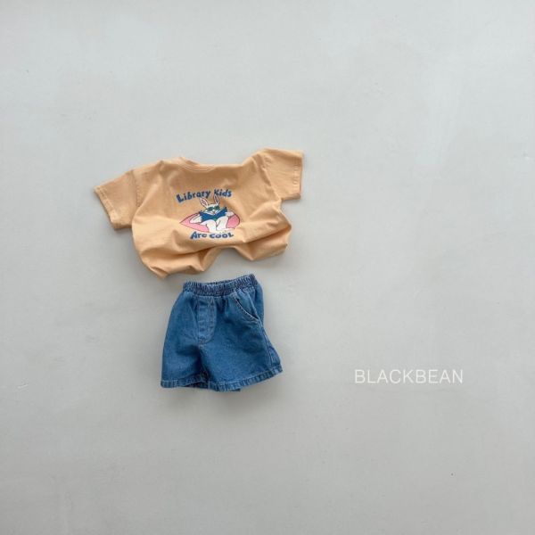 Library Bunny短TEE｜2COLORS 