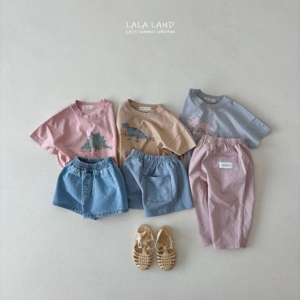 恐龍塗鴉短TEE｜3COLORS 