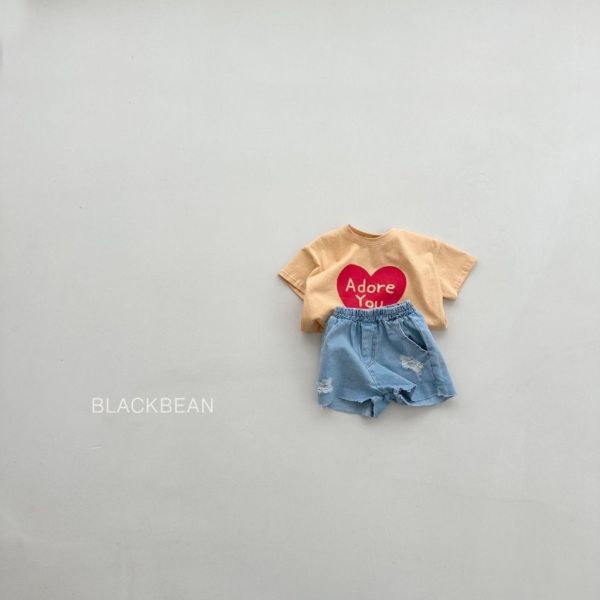 Adore You愛心短TEE｜2COLORS 