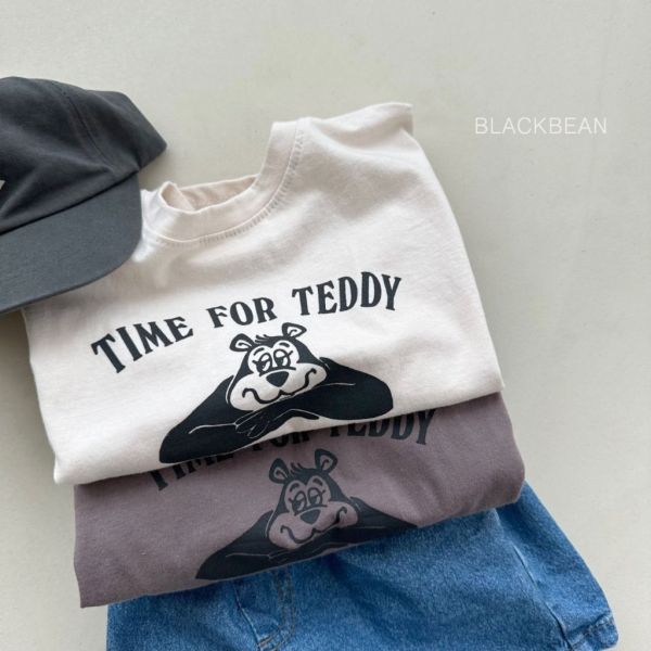 TEDDY短TEE｜2COLORS 