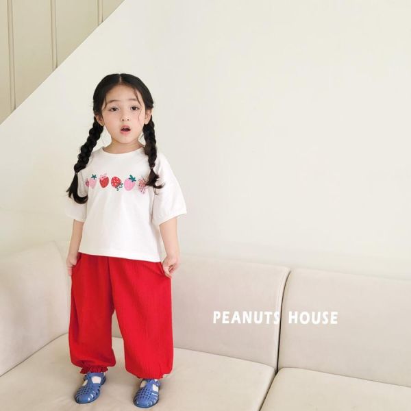 PEANUTS｜草莓短TEE 