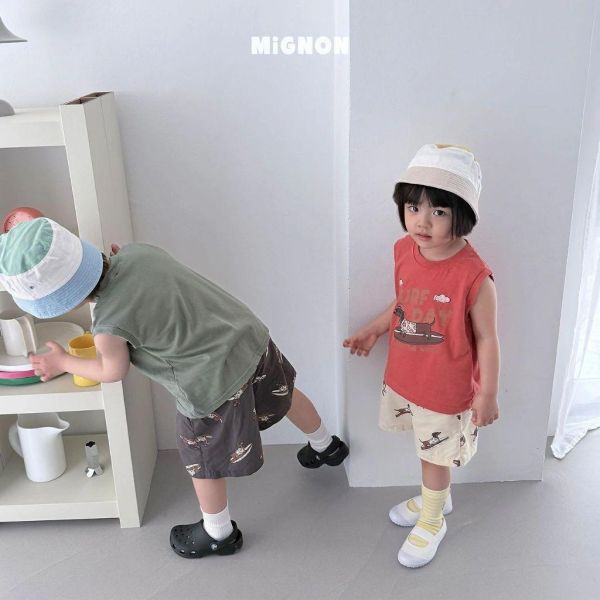 MIGNON｜臘腸狗衝浪短褲 