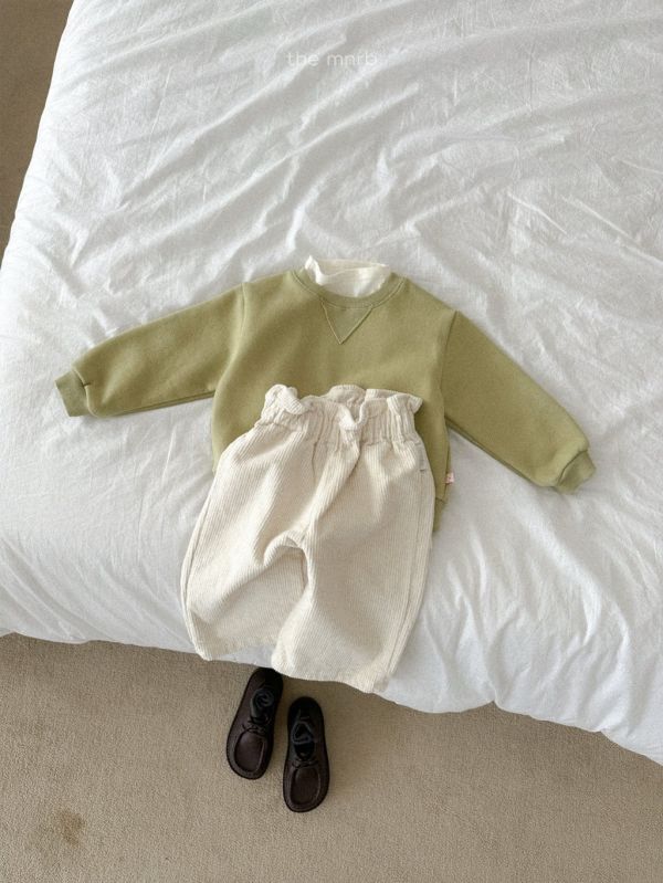 花苞燈芯絨褲｜3COLORS 