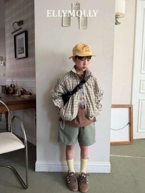 ELLYMOLLY｜水洗塗鴉棉TEE 