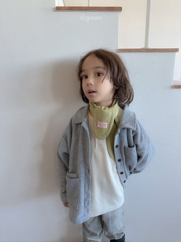 保暖開釦外套｜3COLORS 