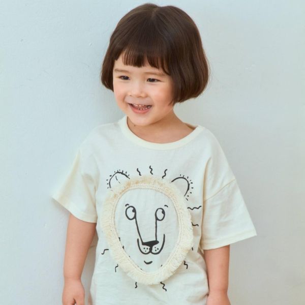 1STBLUE｜獅子臉短TEE 