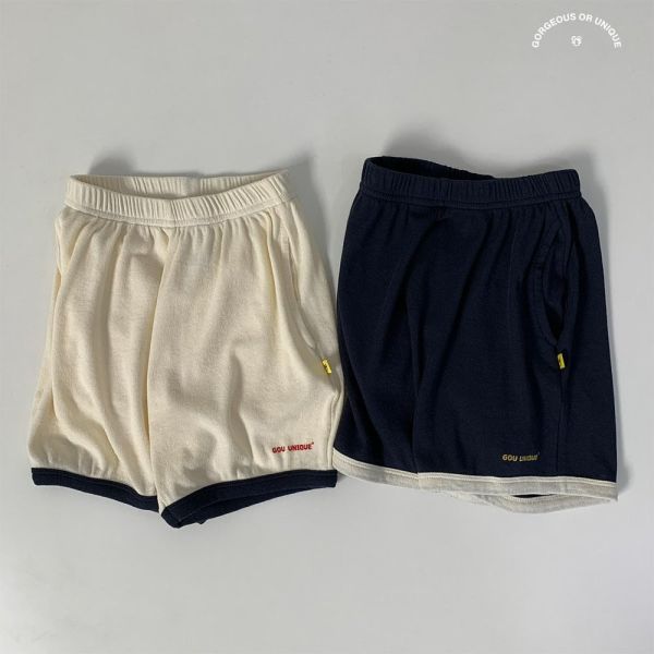 GOU UNIQUE壓邊短褲｜2COLORS 