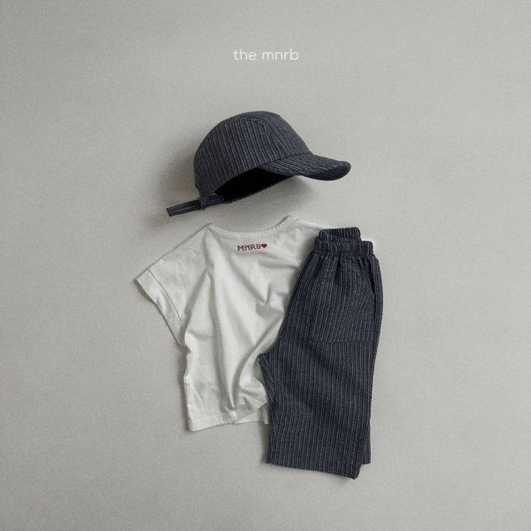 MNRB削尖短TEE｜4COLORS 