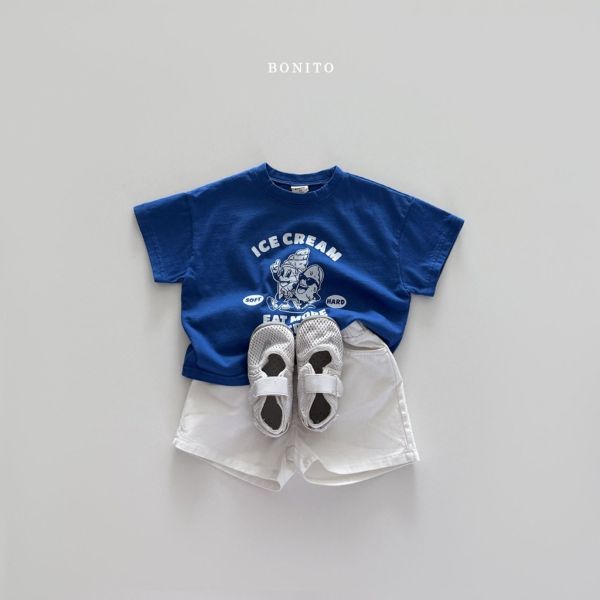 EAT MORE ICE CREAM短TEE｜3COLORS 